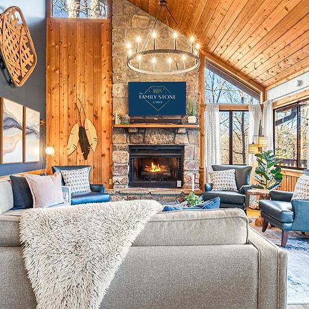 The Family Stone Luxe Cabin Sleeps 12 Hot Tub Dogfriendly Dollywood Пиджен-Фордж Экстерьер фото