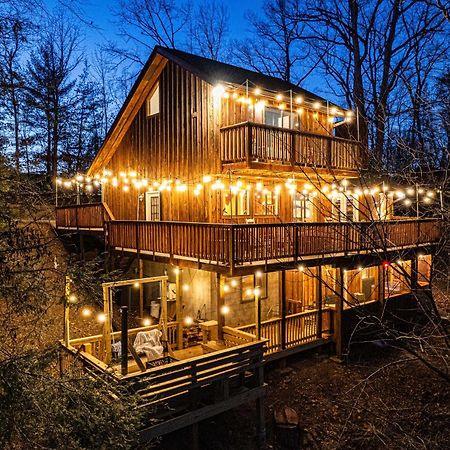 The Family Stone Luxe Cabin Sleeps 12 Hot Tub Dogfriendly Dollywood Пиджен-Фордж Экстерьер фото